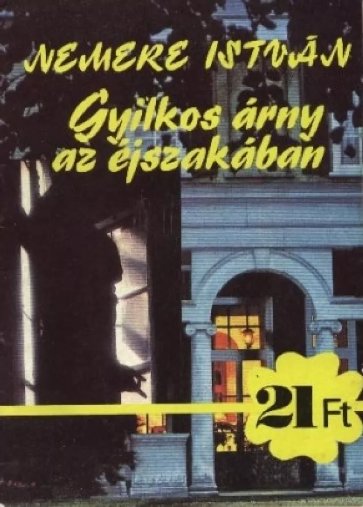 Gyilkos árny az éjszakában borító