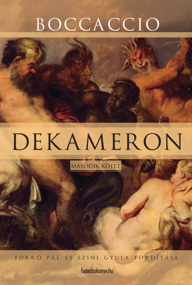 Dekameron II. kötet borító