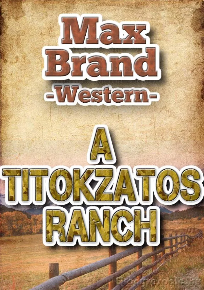 A titokzatos ranch borító