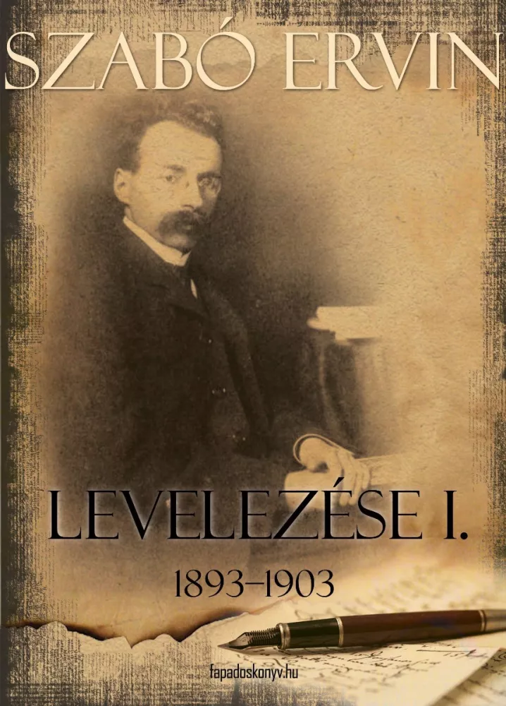 Szabó Ervin levelezése I. kötet borító