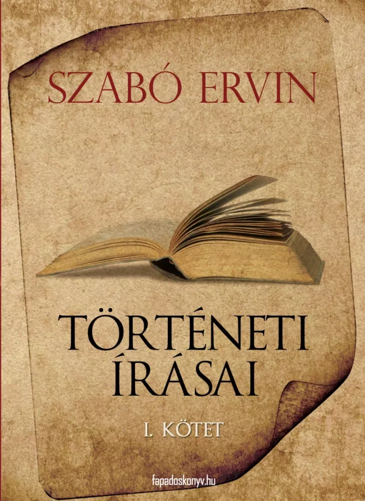 Szabó Ervin történeti írásai I. kötet borító