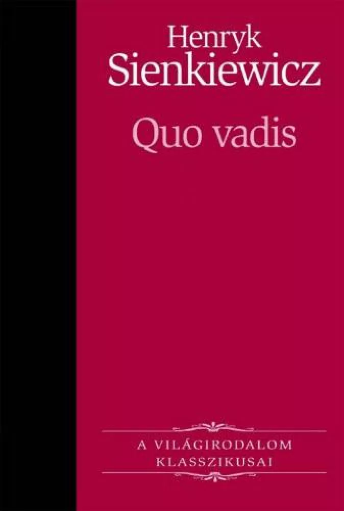 Quo vadis borító