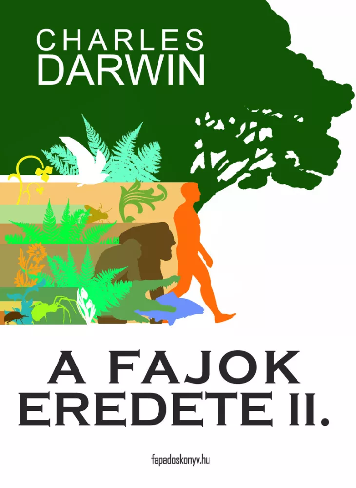 A fajok eredete II. kötet borító