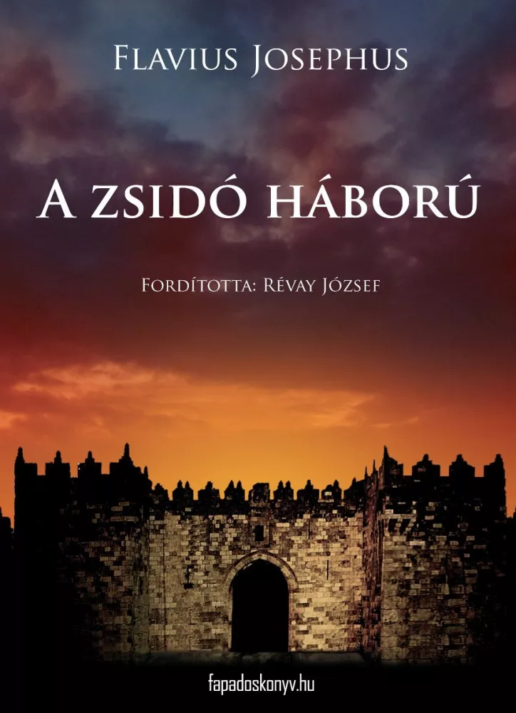 A zsidó háború borító