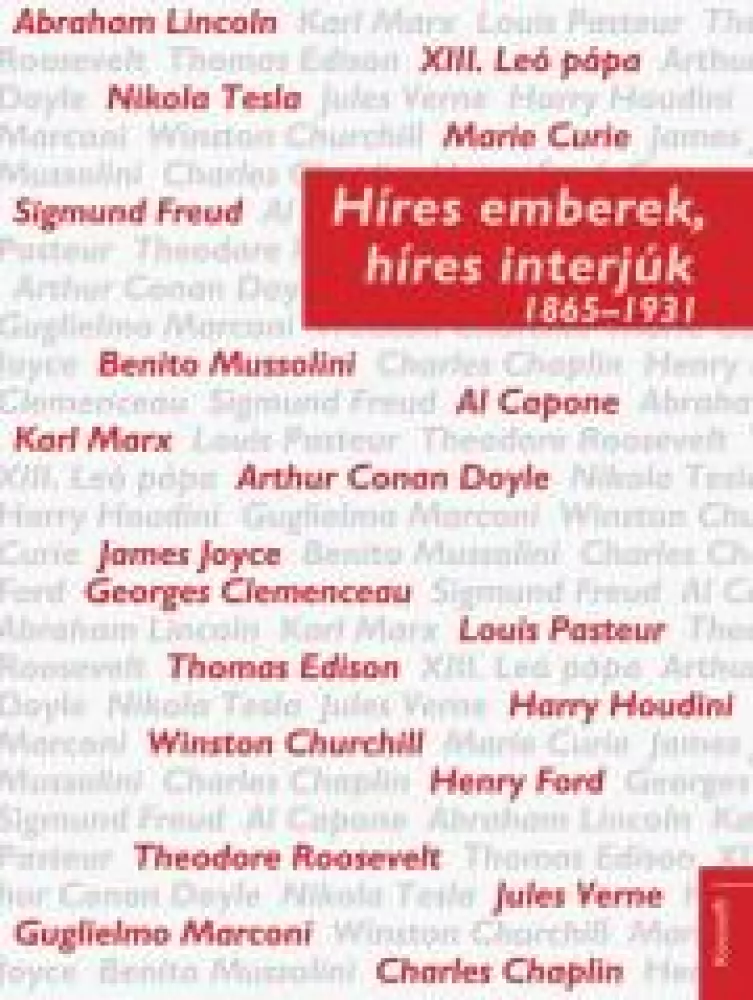 Híres emberek, híres interjúk borító