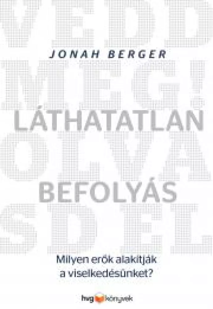 Láthatatlan befolyás borító