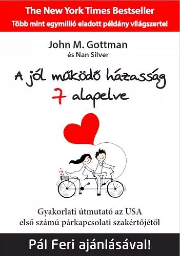 A jól működő házasság 7 alapelve borító