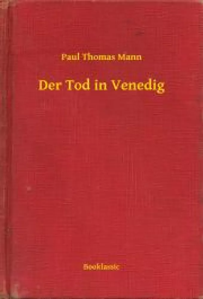 Der Tod in Venedig borító