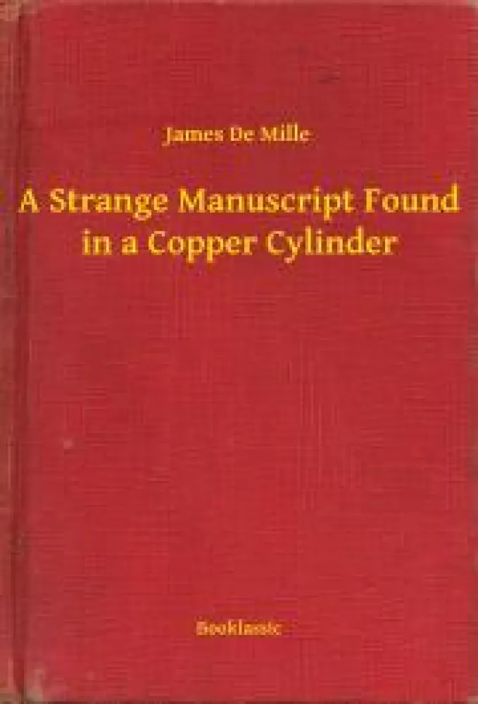 A Strange Manuscript Found in a Copper Cylinder borító