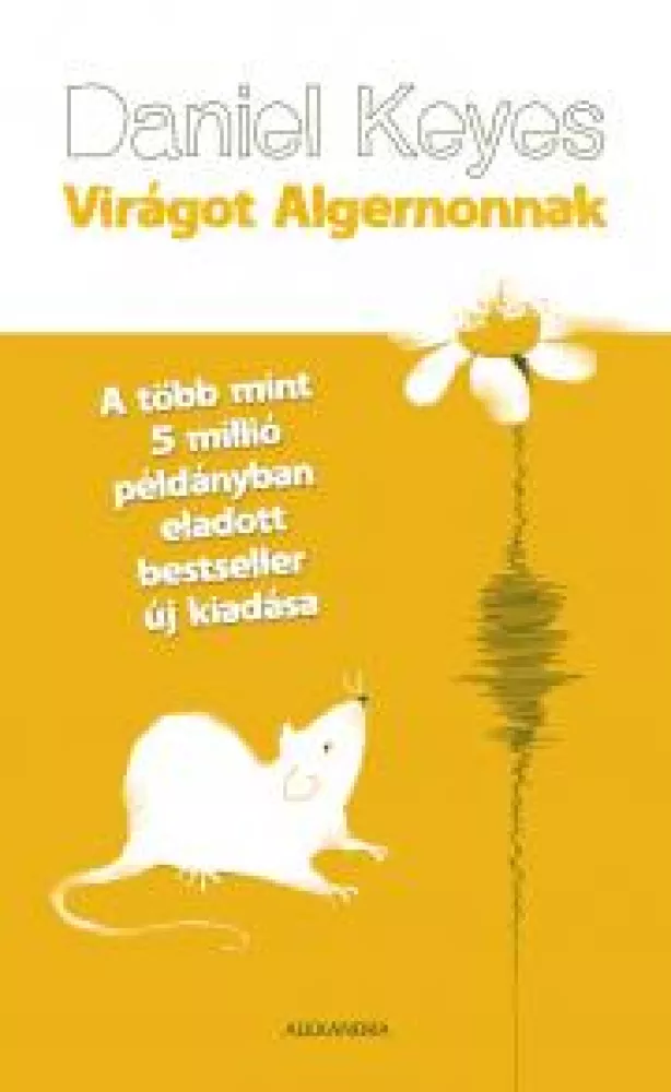 Virágot Algernonnak borító