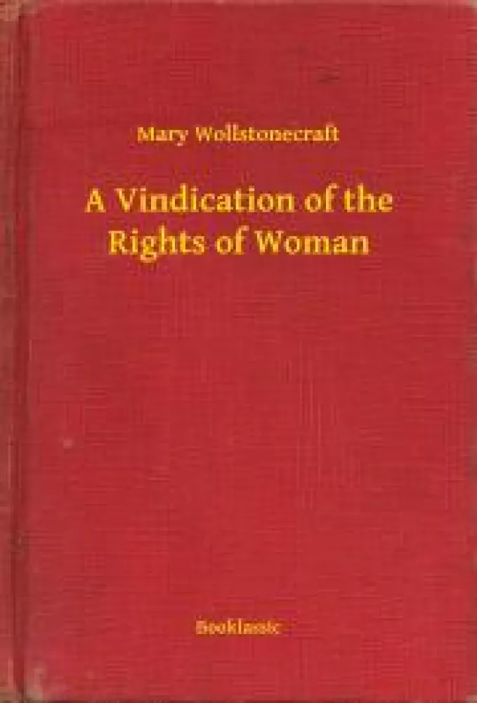 A Vindication of the Rights of Woman borító