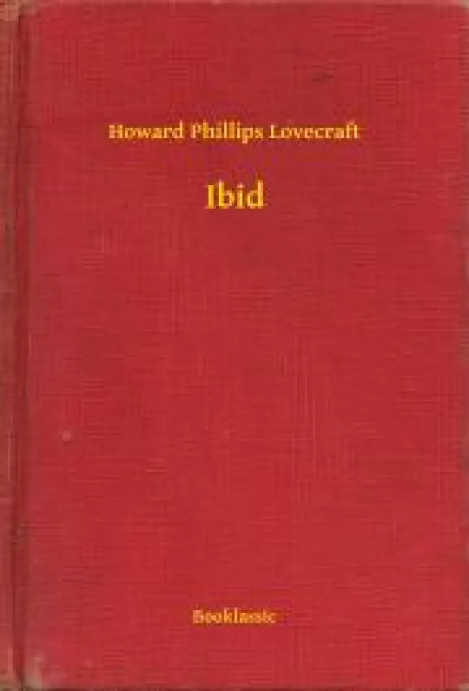 Ibid borító