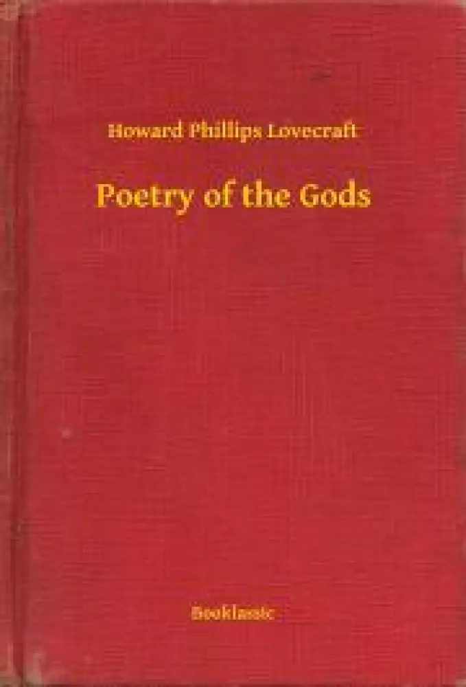 Poetry of the Gods borító