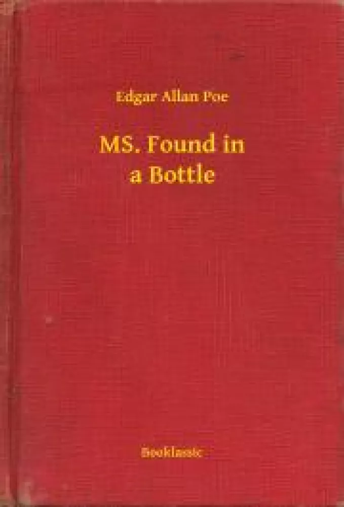 MS. Found in a Bottle borító