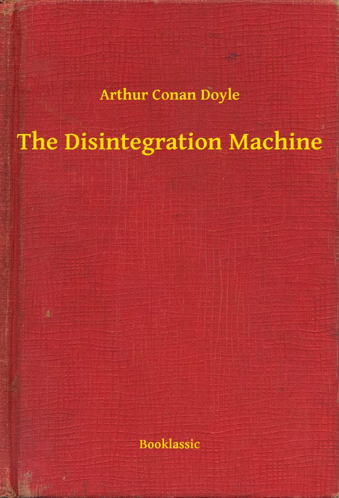 The Disintegration Machine borító