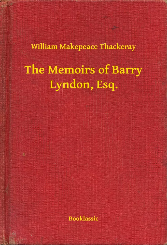 The Memoirs of Barry Lyndon, Esq. borító