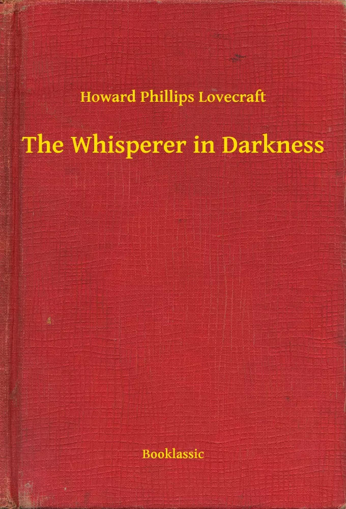 The Whisperer in Darkness borító