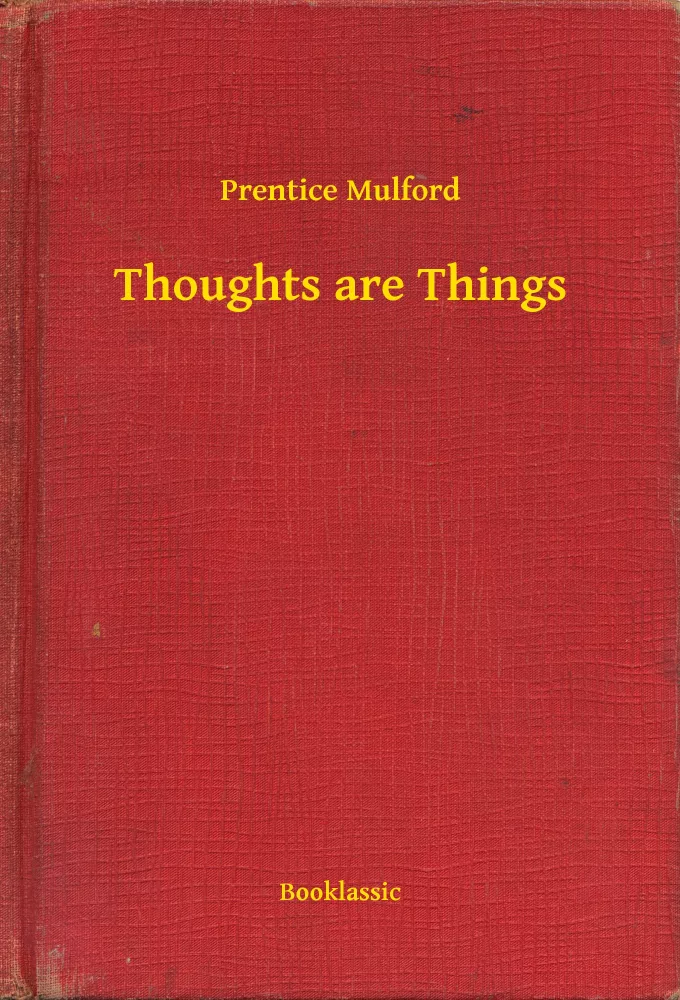 Thoughts are Things borító