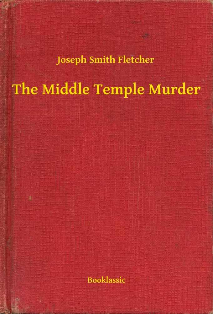 The Middle Temple Murder borító