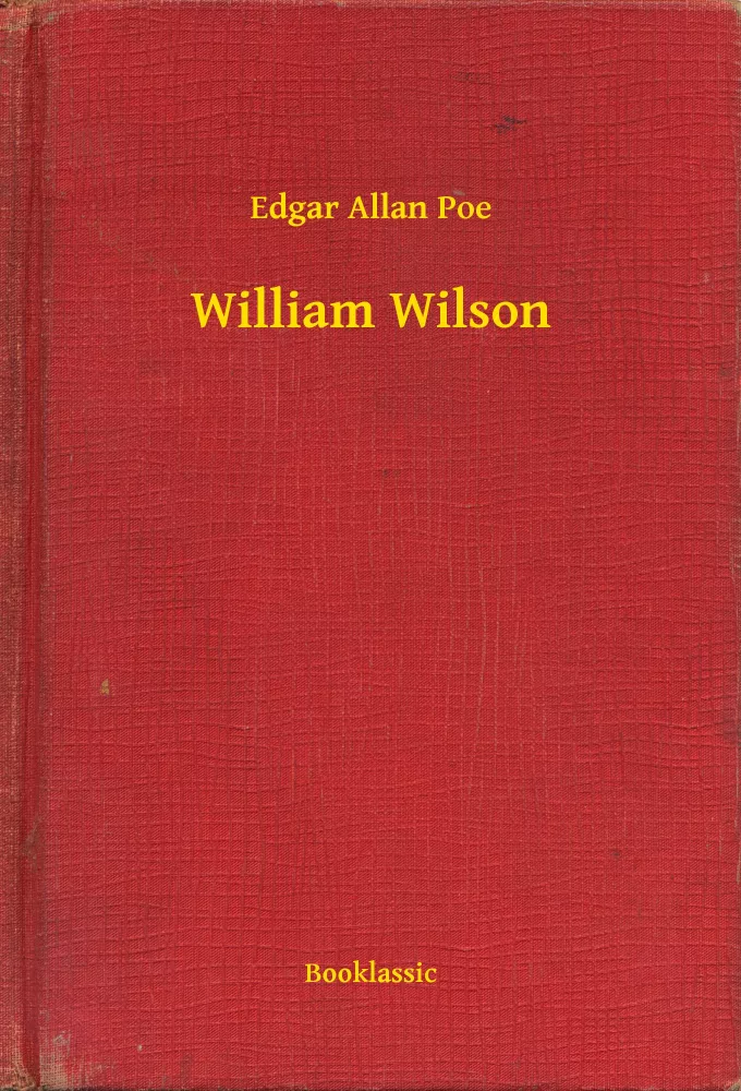 William Wilson borító