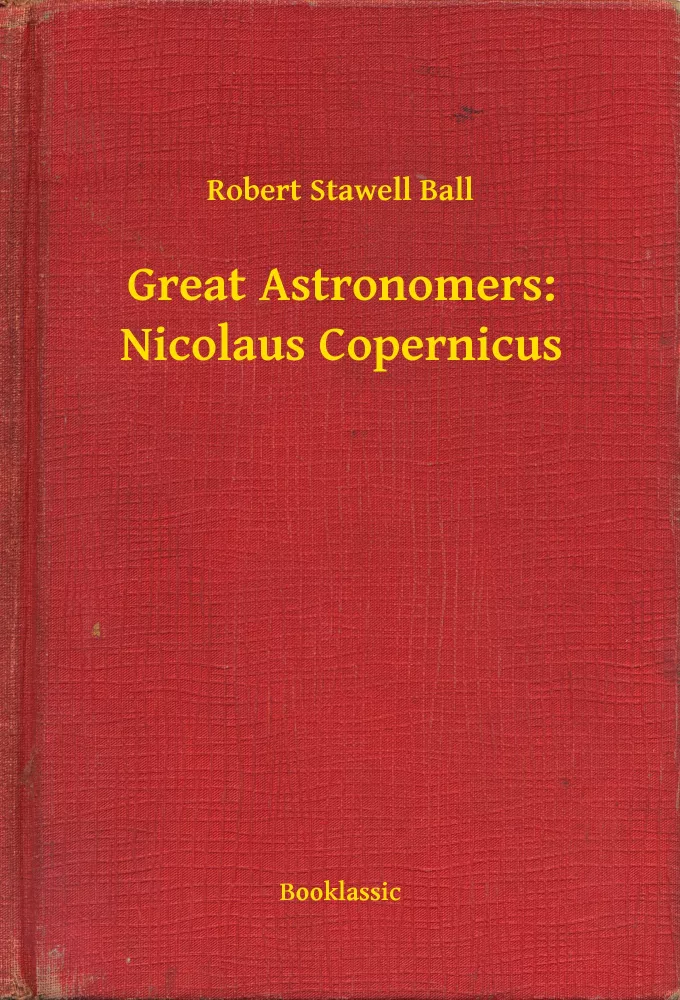 Great Astronomers: Nicolaus Copernicus borító