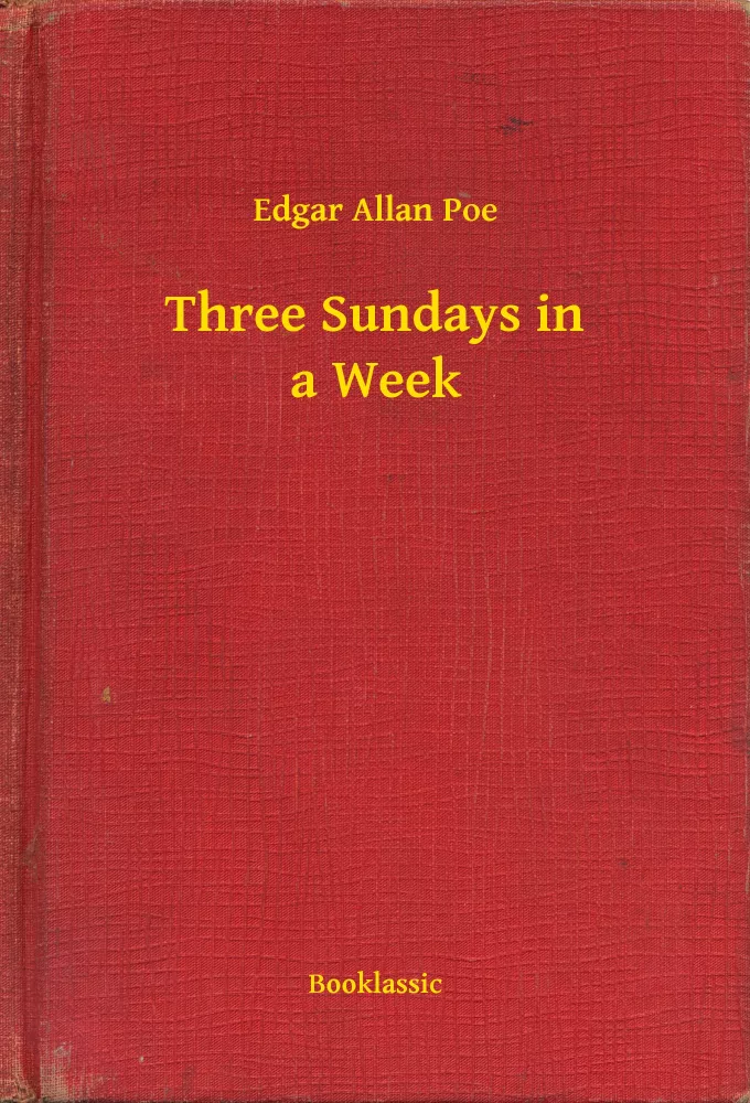 Three Sundays in a Week borító
