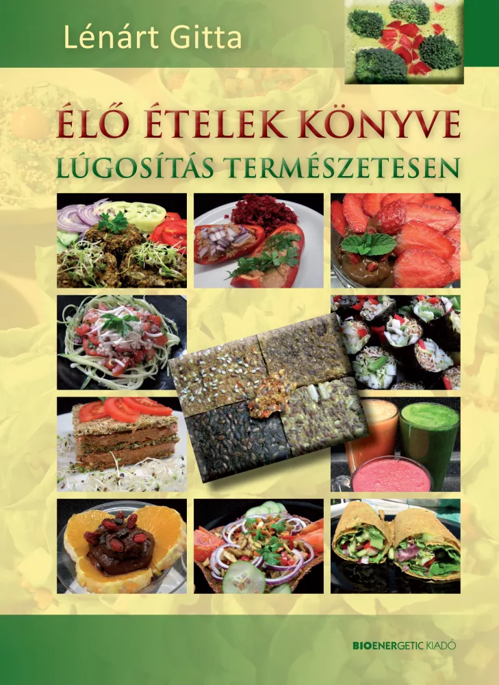 Élő ételek könyve borító