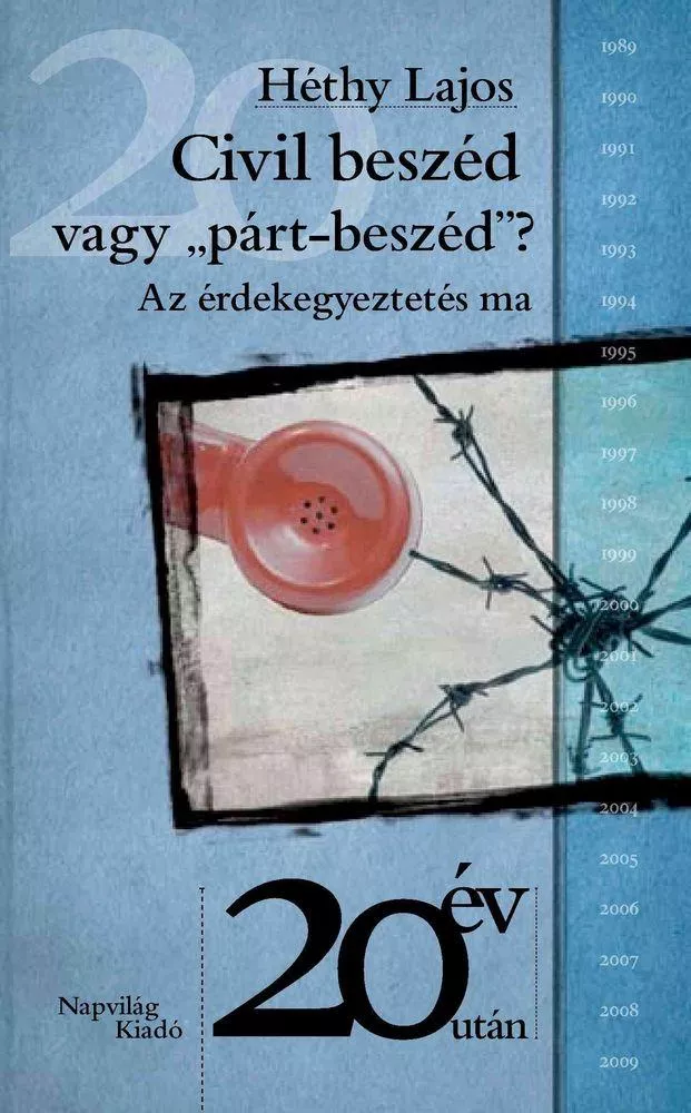 Civil beszéd vagy „párt-beszéd”? borító