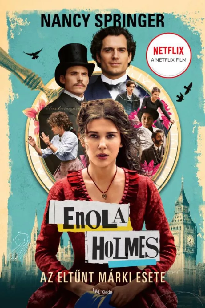 Enola Holmes: Az eltűnt márki esete borító