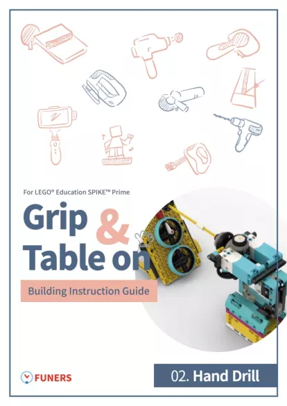 SPIKE™ Prime 02.Hand Drill Building Instruction Guide borító