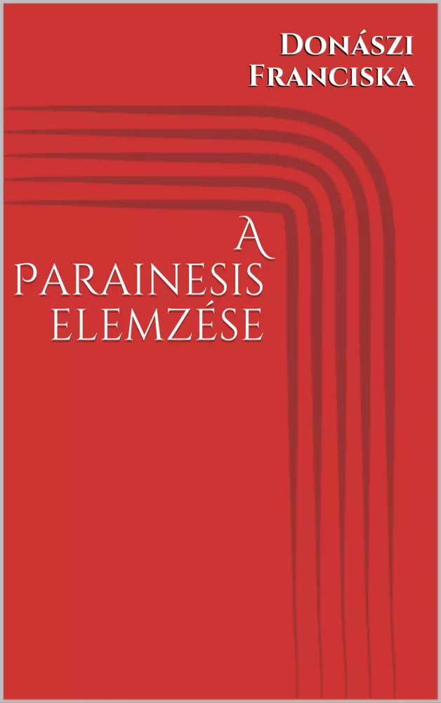 A Parainesis elemzése borító