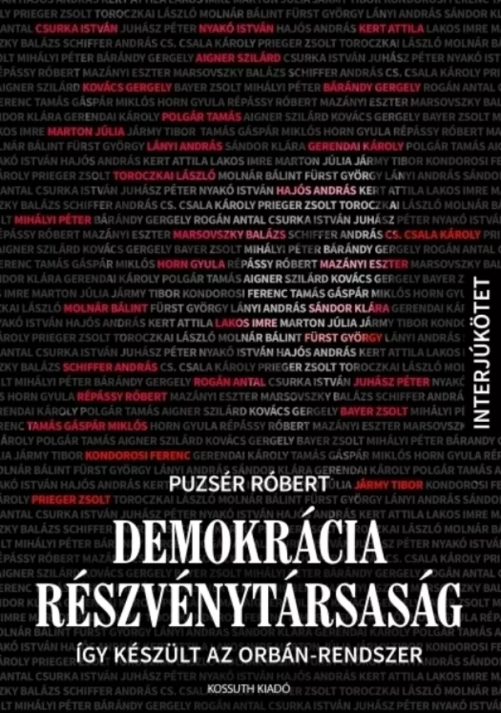 Demokrácia Részvénytársaság borító