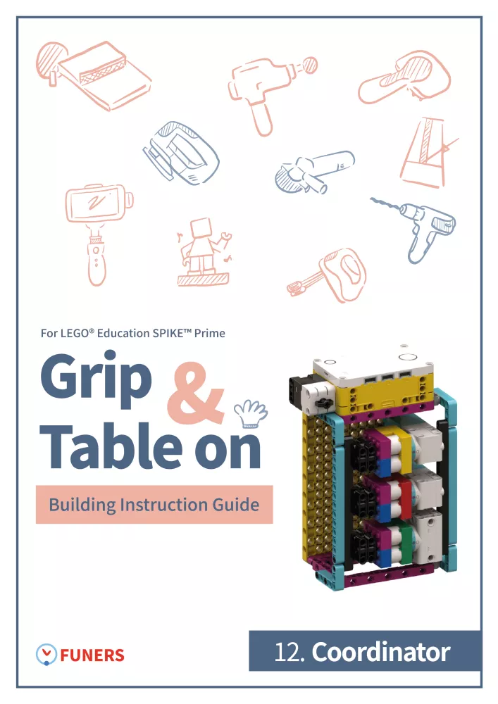 SPIKE™ Prime 12.Coordinator Building Instruction Guide borító