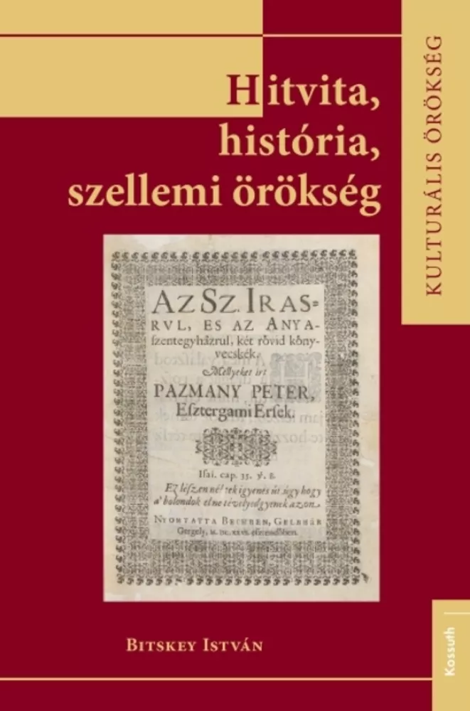 Hitvita, história, szellemi örökség borító