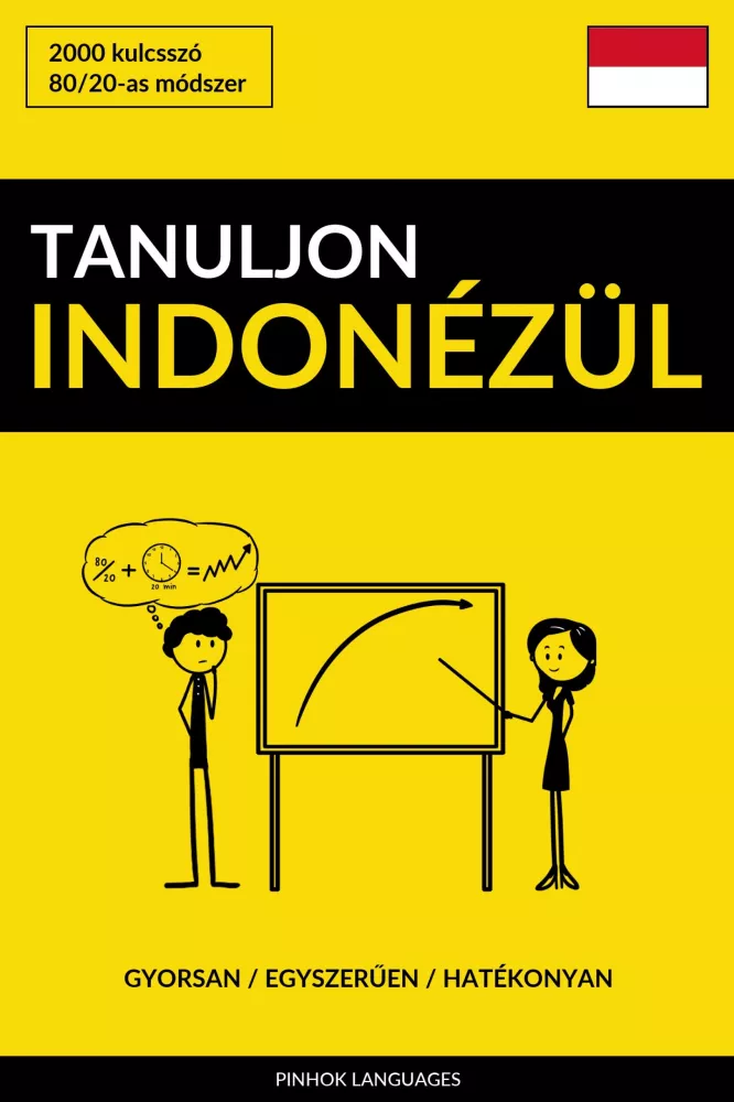 Tanuljon Indonézül - Gyorsan / Egyszerűen / Hatékonyan borító
