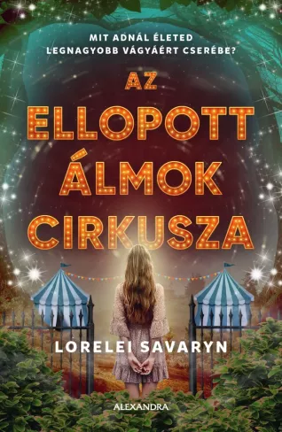 Az ellopott álmok cirkusza borító