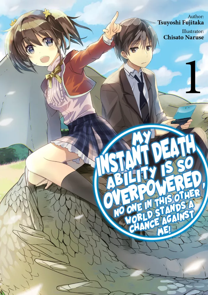 My Instant Death Ability is So Overpowered, No One in This Other World Stands a Chance Against Me! Volume 1 borító