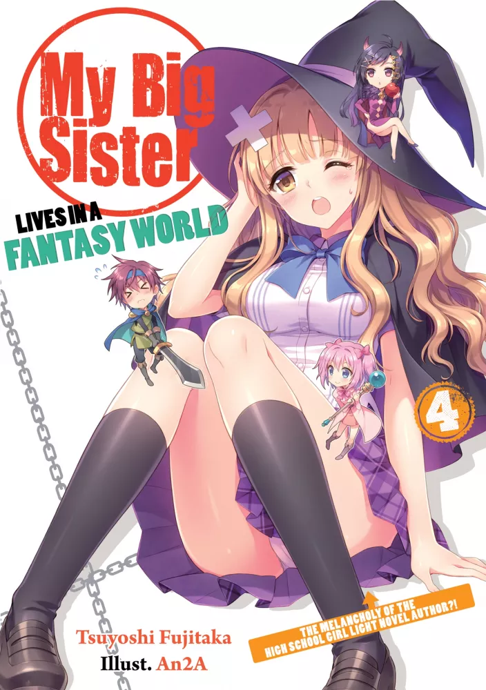 My Big Sister Lives in a Fantasy World: Volume 4 borító