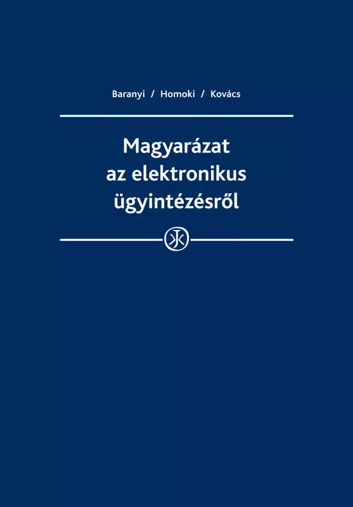 Magyarázat az elektronikus ügyintézésről borító