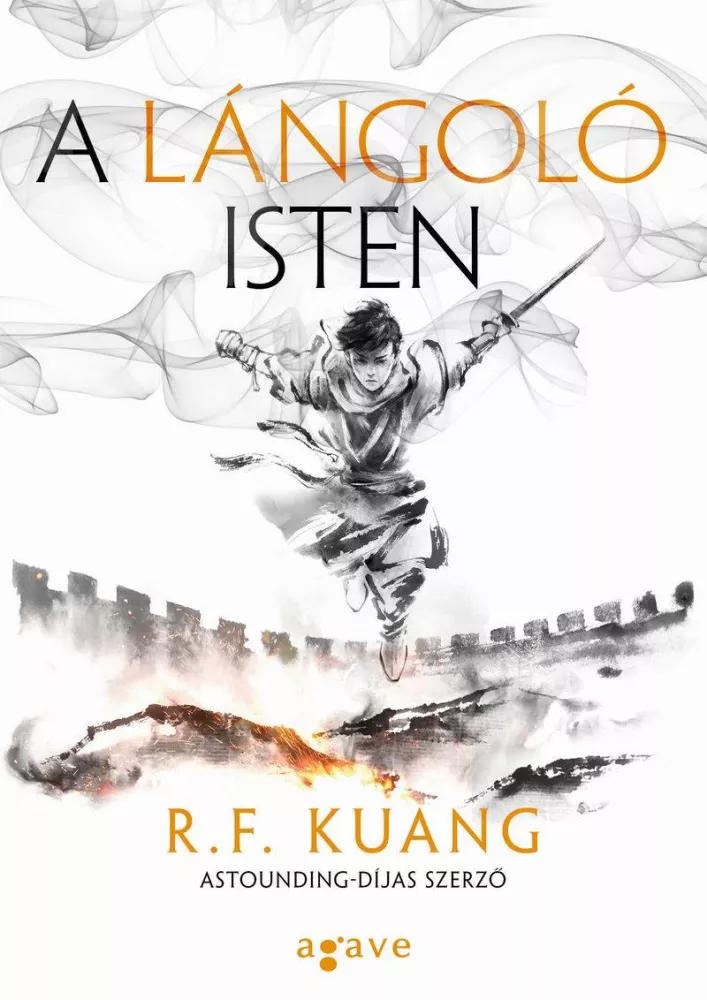 A lángoló isten borító