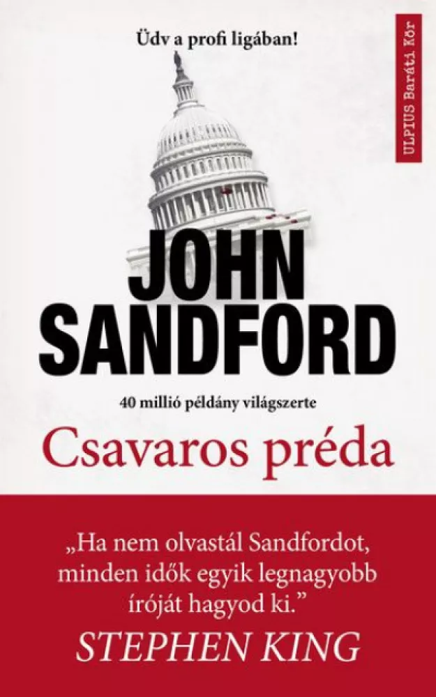 Csavaros préda borító