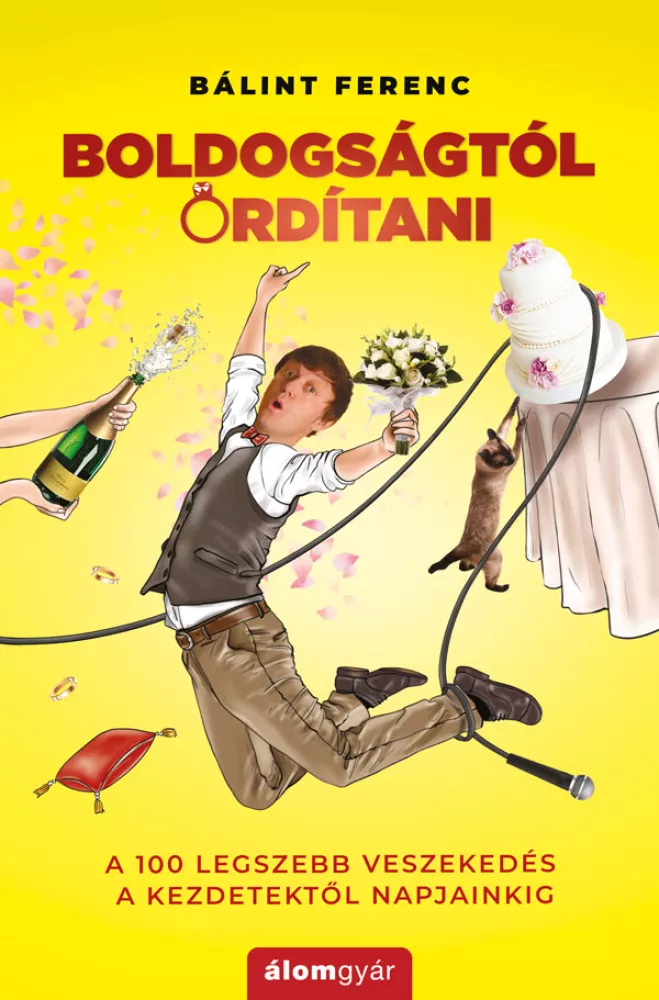 Boldogságtól ordítani borító
