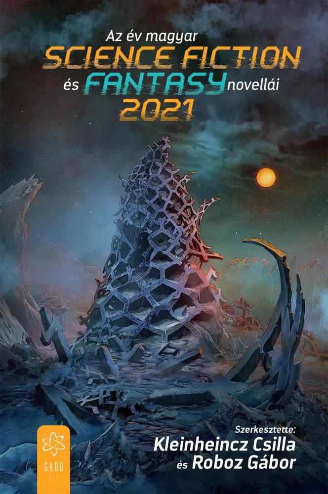 Az év magyar science fiction és fantasynovellái 2021 borító