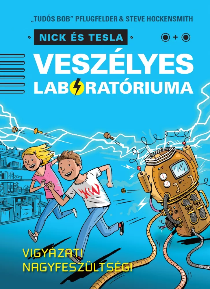 Nick és Tesla veszélyes laboratóriuma borító