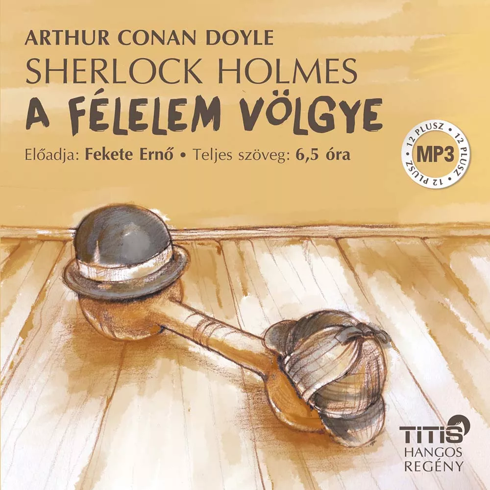 Sherlock Holmes - (4. regény)  A félelem völgye borító