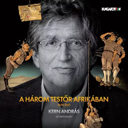 A három testőr Afrikában borító