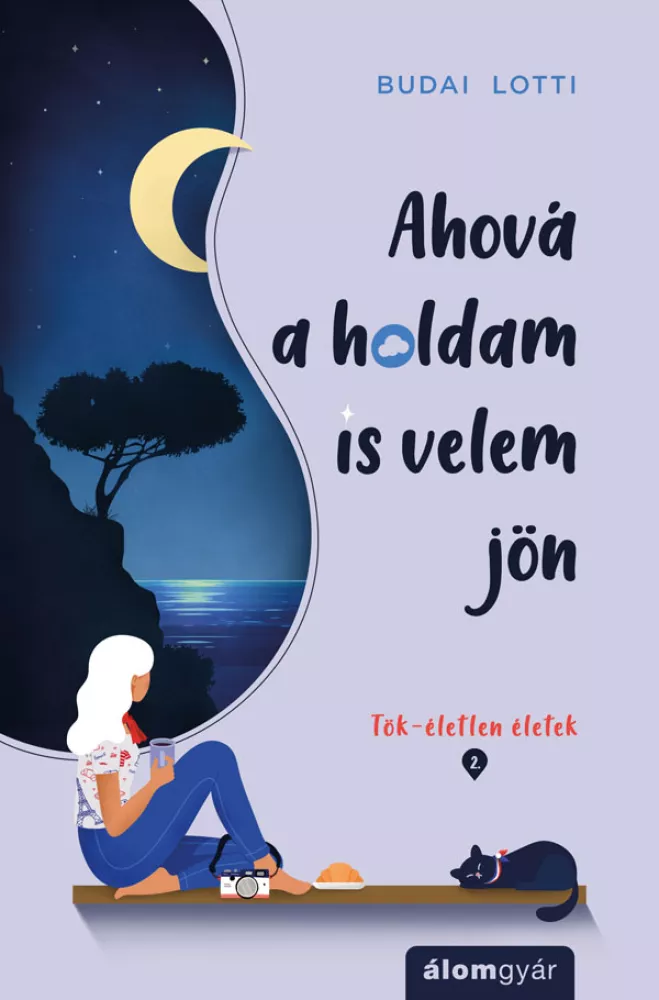 Ahová a holdam is velem jön borító