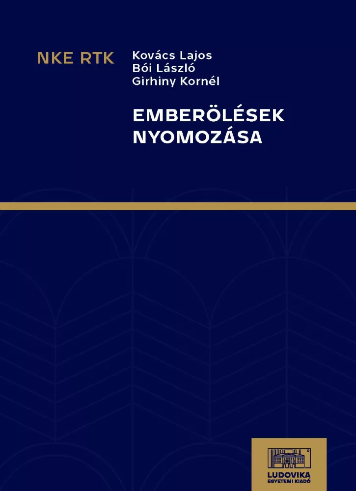 Emberölések nyomozása borító