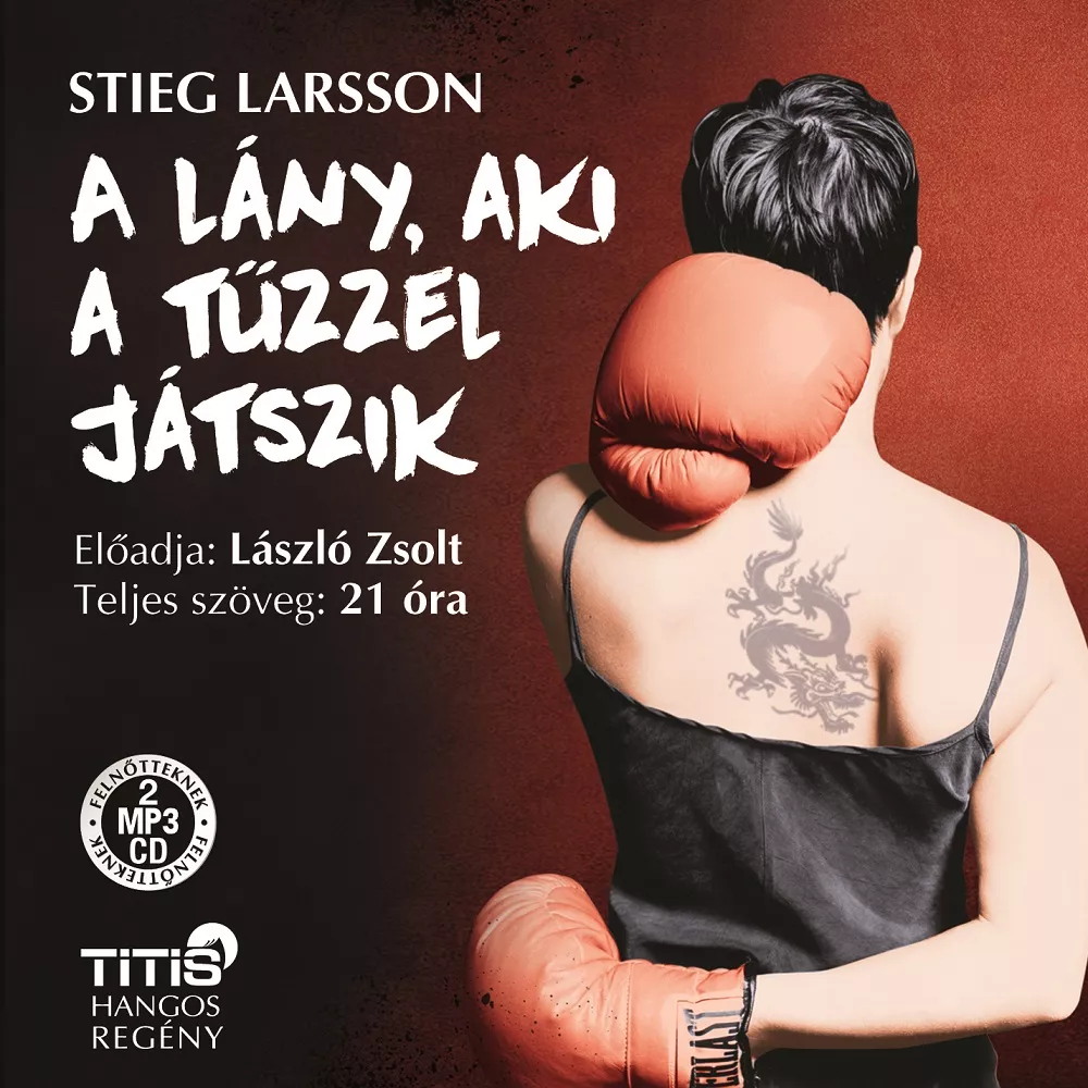 A lány, aki a tűzzel játszik (2. regény) borító