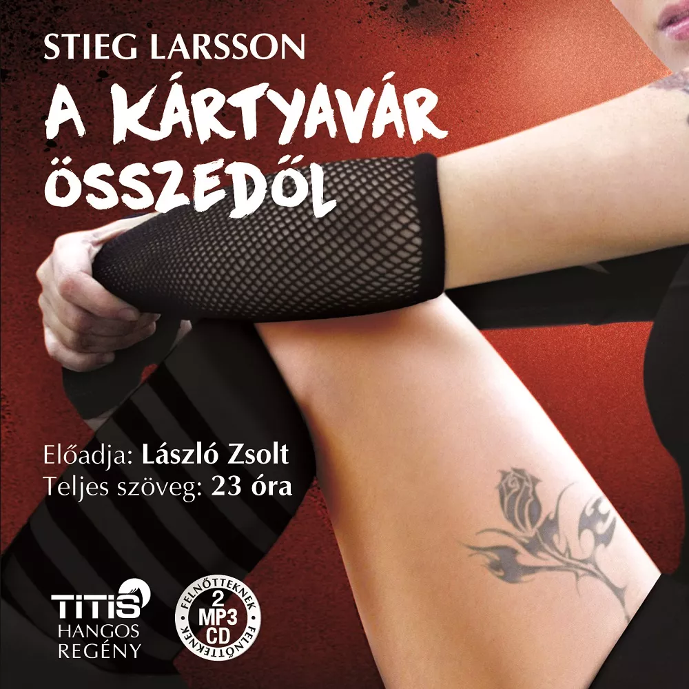 A kártyavár összedől (3. regény) borító